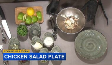 Midtown Athletic Clubs shares healthy summer 2025 chicken salad plate recipe on Cooking up a Storm
