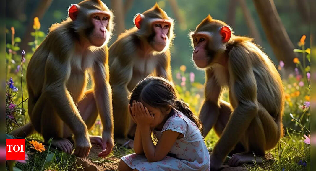 Woman who grew up with monkeys shares her life experience, “They talk to each other in a language…”