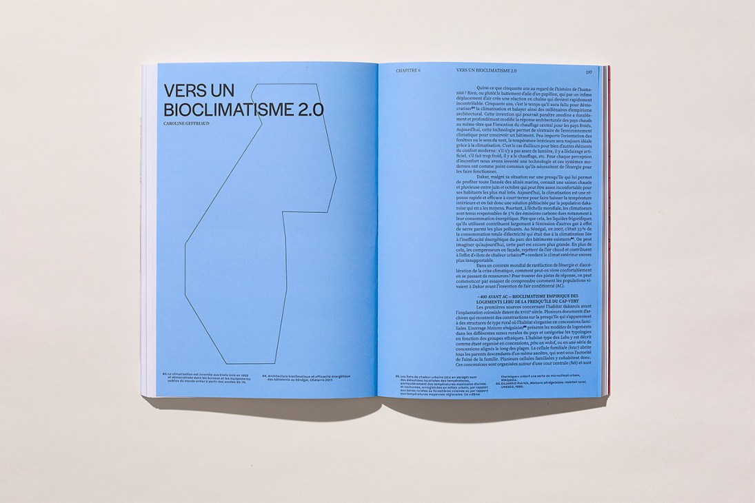 Dakar, Métamorphoses d’une Capitale design book