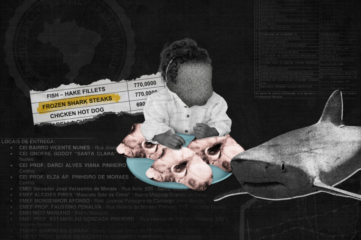 That ‘fish’ on the menu? In Brazil’s schools and prisons, it’s often shark