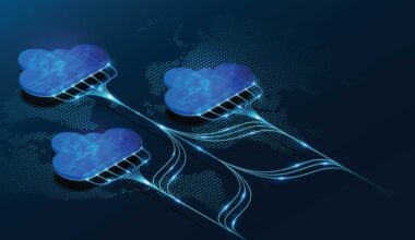 Multiple cloud symbol vector illustration, 2D cloud, 3D cloud, multi-cloud work connected data.