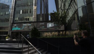 S&P/TSX composite edges up, U.S. markets mixed as Aug. 1 tariff deadline looms