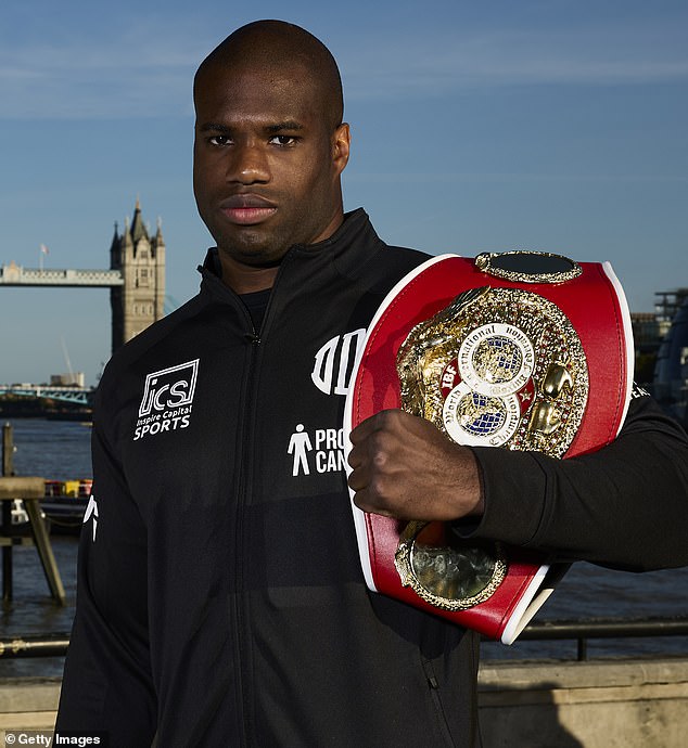 Dubois, who ate a chicken for breakfast each morning, did become IBF heavyweight champ