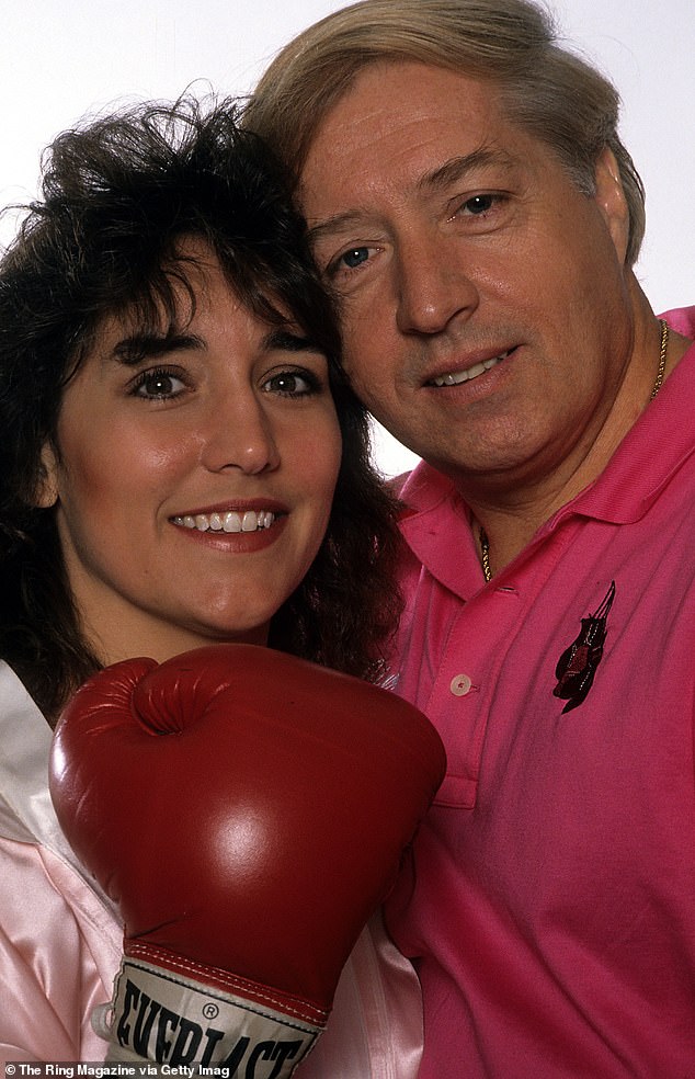 On November 23, 2010, husband James stabbed Christy stabbed several times and shot her at least once in her torso, leaving her for dead - pictured 1996