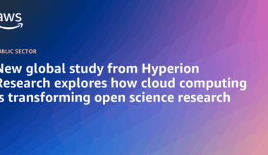 New global study from Hyperion Research explores how cloud computing is transforming open science research