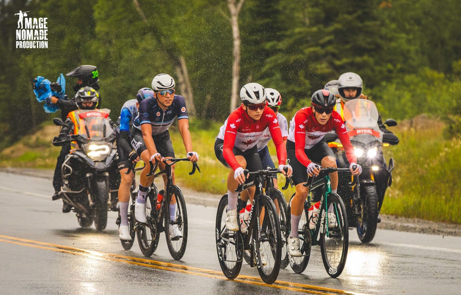 Milanovic wins rain-soaked stage at Tour de l’Abitibi