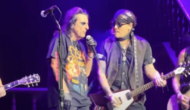 Alice Cooper Joined by Johnny Depp for "Paranoid" in Tribute to Ozzy Osbourne