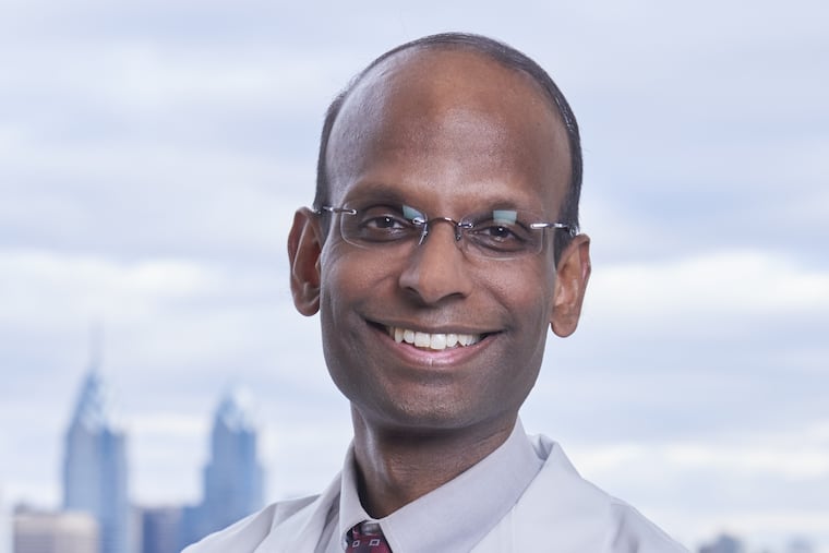 Kiran Musunuru, a professor of cardiovascular medicine and genetics at Penn’s Perelman School of Medicine, studies how gene editing could be used to treat chronic health problems, like heart disease and high cholesterol.