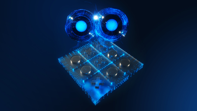 LLNL Trains Liquid Droplets for Tic-Tac-Toe Game