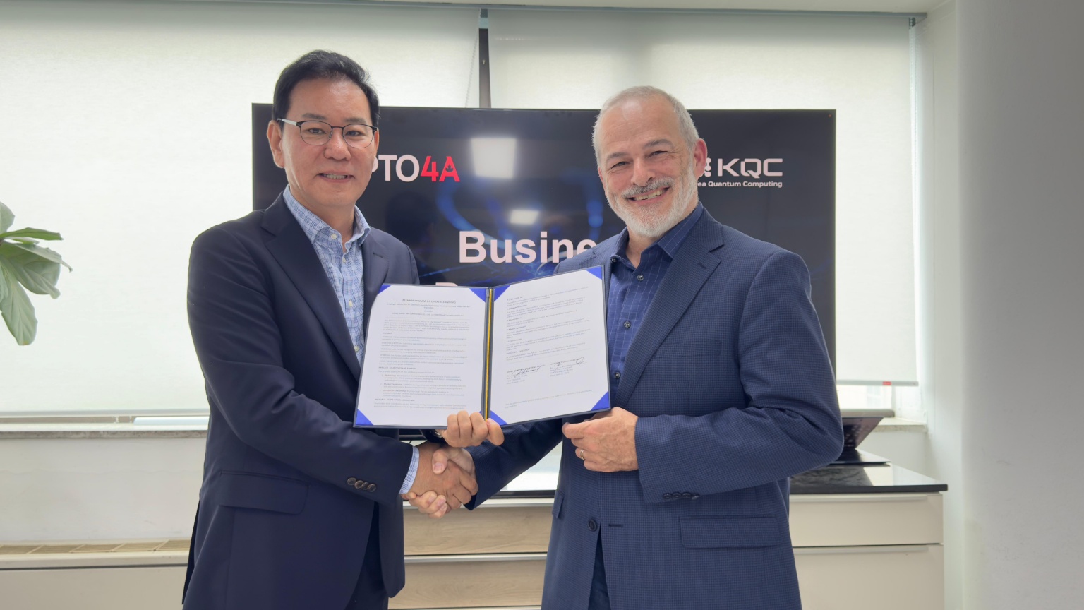 Korea Quantum Computing and Canada's CryptopoE Sign Strategic Partnership