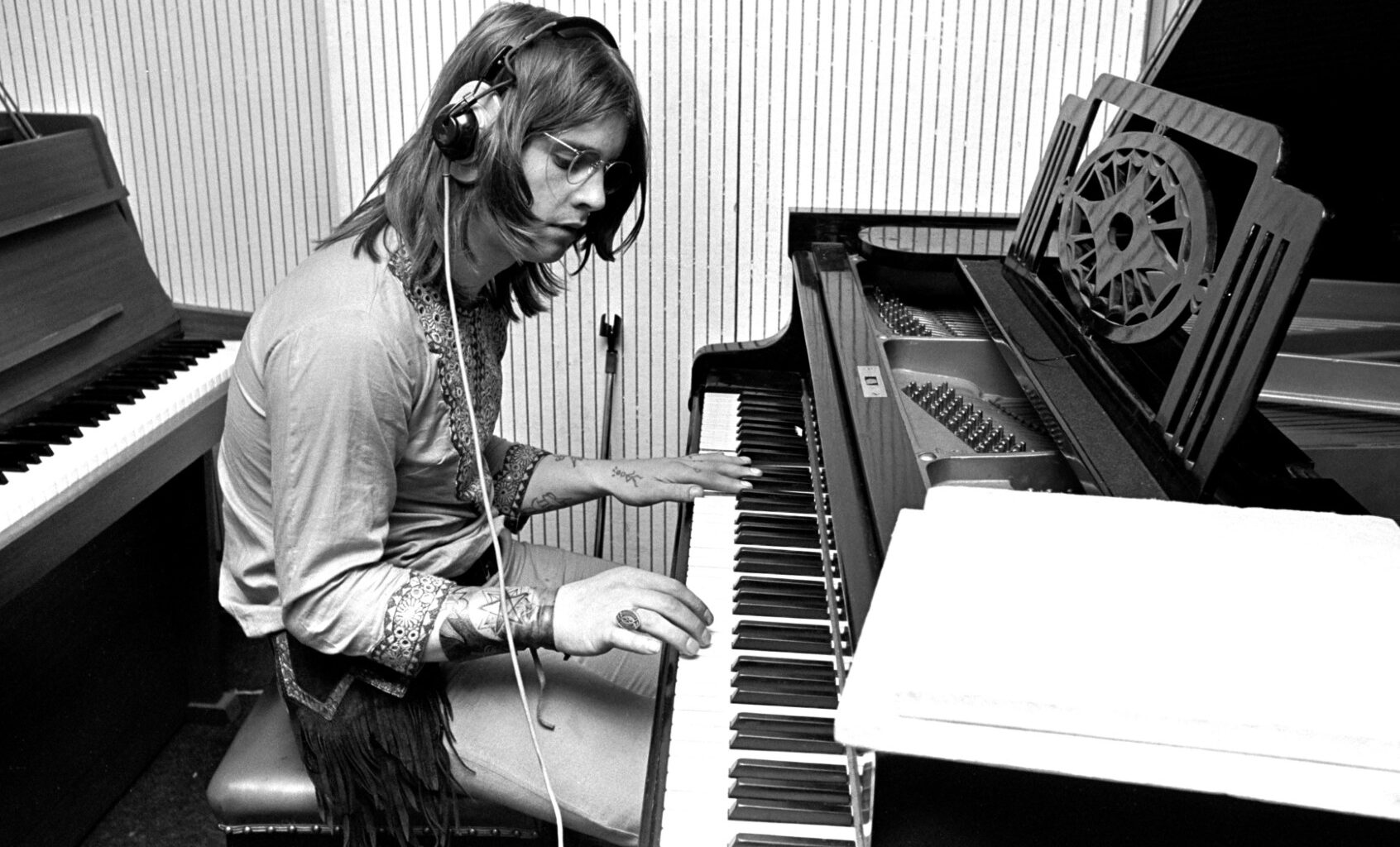 Ozzy Osbourne, recording a Black Sabbath track (Chris Walter/WireImage/Getty Images)