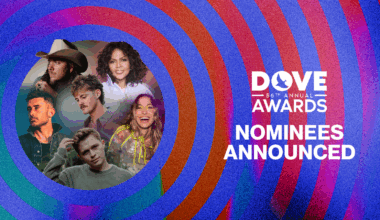 Gospel Music Association Announces Nominees For The 56th Annual GMA Dove Awards