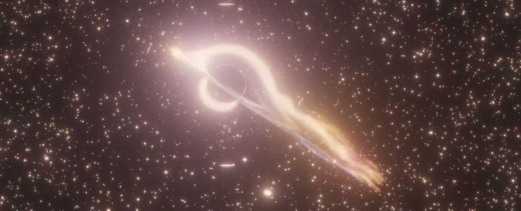 Star's Violent Death Could Reveal a Rare 'Missing Link' Black Hole : ScienceAlert