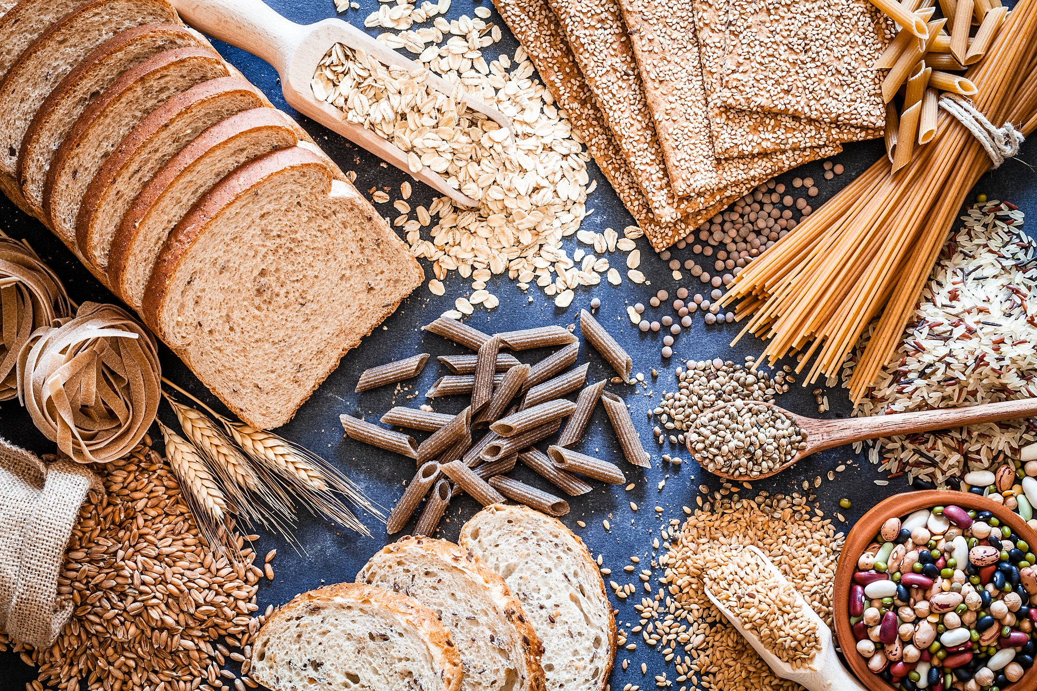Foster recommends swapping refined grains like white flour and white rice for whole grains