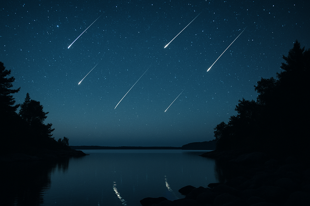 Three Meteor Showers Tonight Over Simcoe County