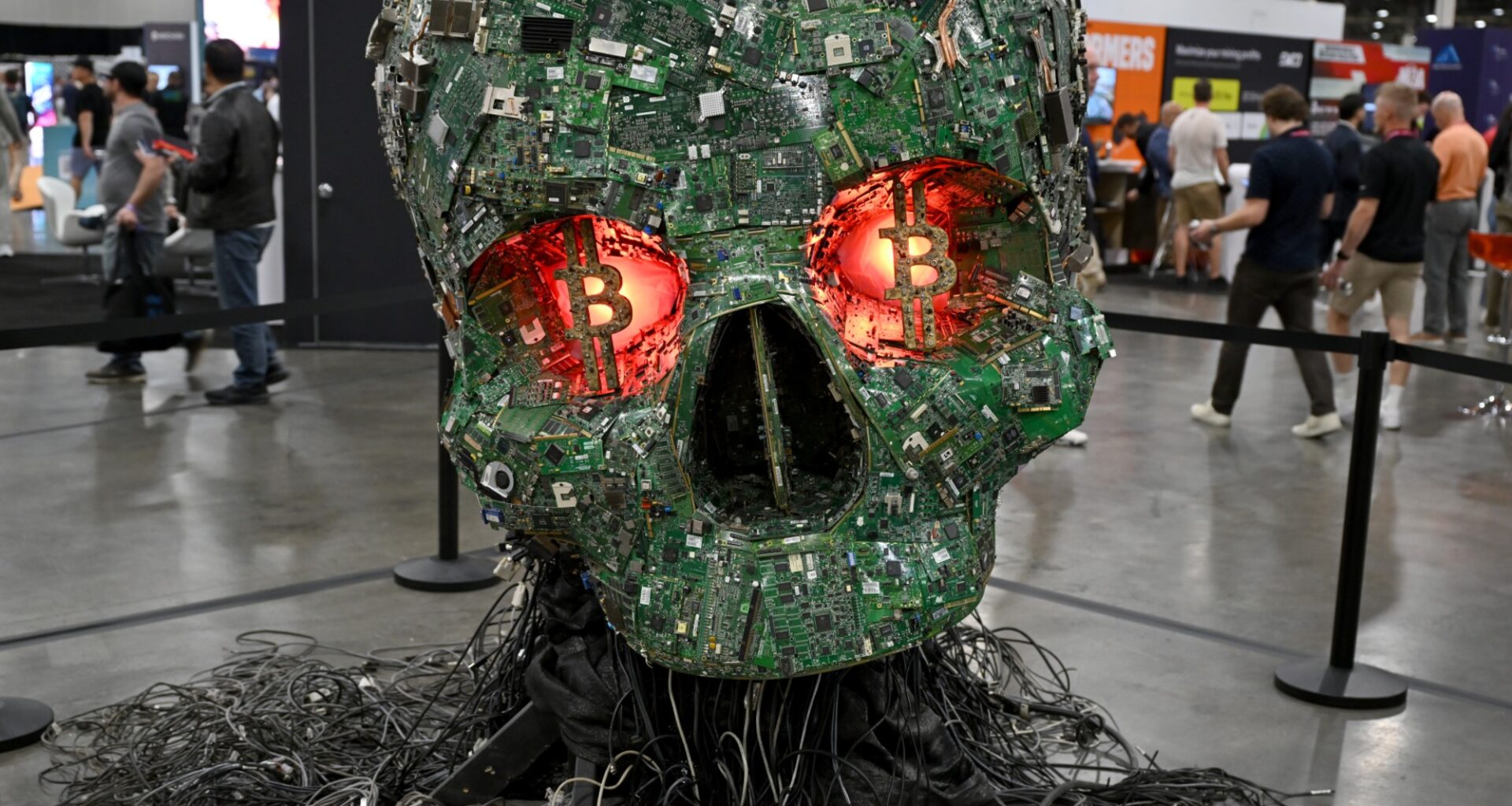 A view from Bitcoin 2025 Conference, a premier event for cryptocurrency and blockchain enthusiasts, held in Las Vegas, Nevada, United States on May 28, 2025