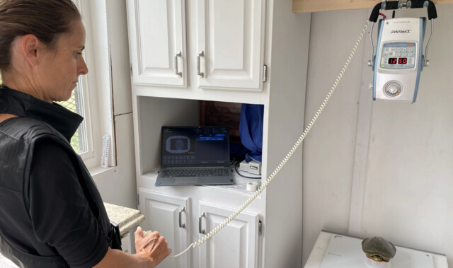 Interior Wildlife Rehabilitation Society now has an xray machine
