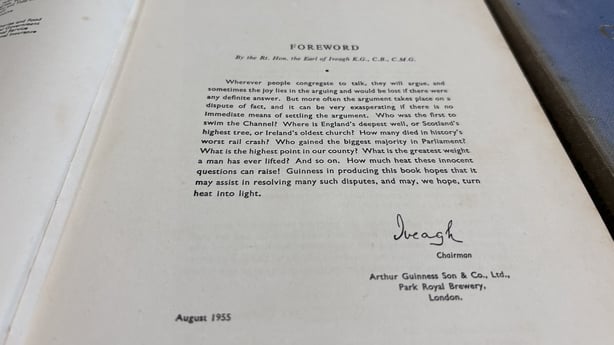 An old Guinness Book of Records from 1955