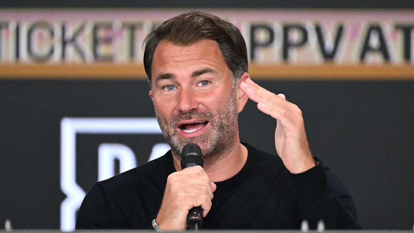 Eddie Hearn Reveals 'Only Thing' That Can Stop Jake Paul vs Anthony Joshua Happening