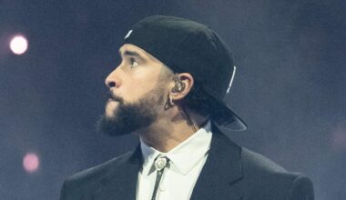 World Champ Oscar Collazo Takes The Stage At Bad Bunny Concert