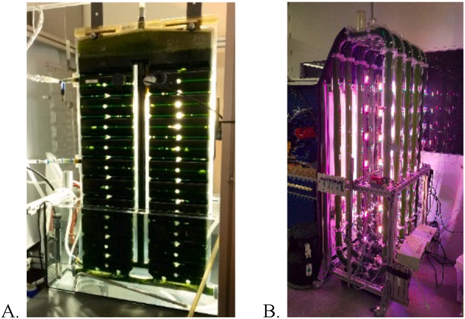 Images of the PBRs being tested for use on the Moon. Credit - L. Salman et al.
