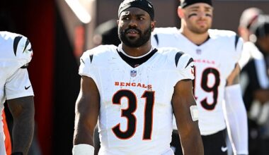 The Cincinnati Bengals have cut running back Zack Moss amid his recovery from a neck injury