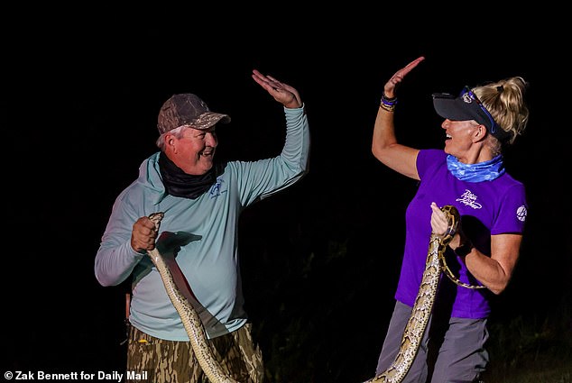 Siewe's clients are seeking both adrenaline and a way to help Florida's ecological future