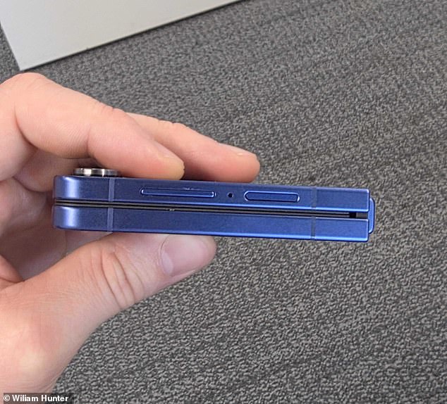 The Galaxy Z Flip 7 is pretty chunky at 13.7 mm thick and weighing 188 grams, but it feels reassuringly sturdy