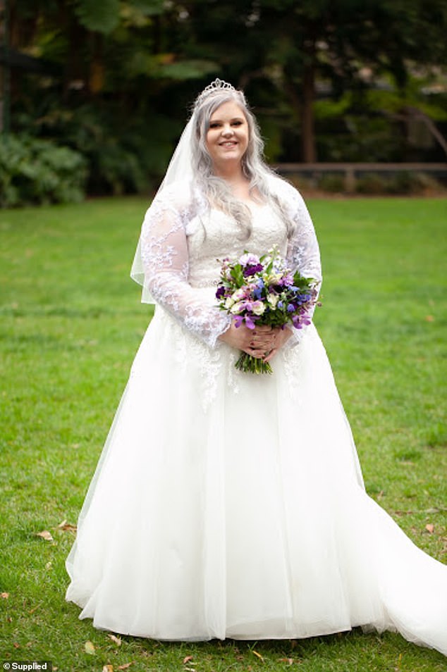 Kayleen caught a glimpse of herself in her wedding pictures, she realised she needed to lose weight - after she no longer recognised the person staring back at her