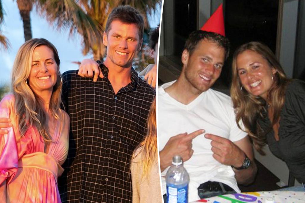 Tom Brady shares family photo with look-alike sister on their shared birthday