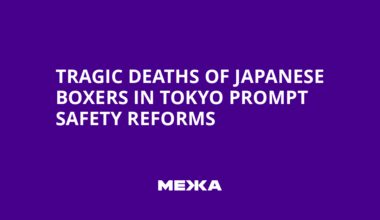 Tragic Deaths of Japanese Boxers in Tokyo Prompt Safety Reforms