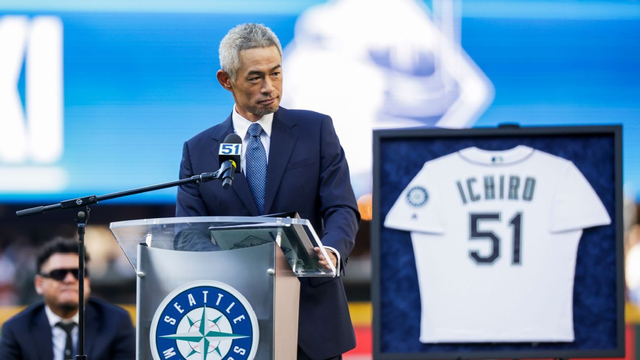 Ichiro Suzuki on jersey retirement - 'No place like home'