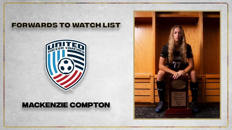 Compton Named United Soccer Coaches Forward to Watch