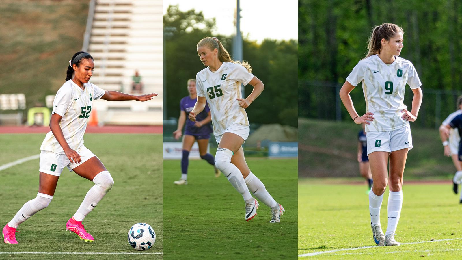 Three Niners Tabbed to 2025 American Conference Women's Soccer Watch List