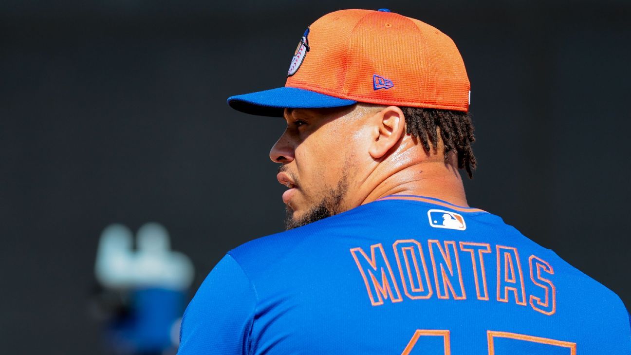 Mets move struggling right-hander Frankie Montas to bullpen