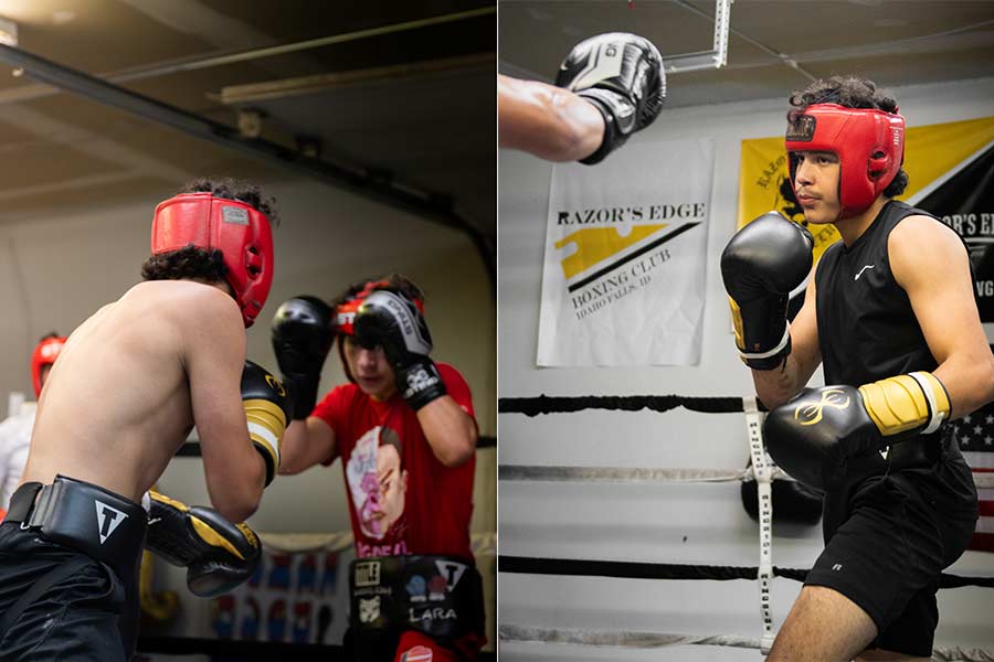 Saul Juarez, 20, will be the headline fighter in Razor's Edge Boxing Club's seventh annual Rumble in Idaho Falls on Saturday.