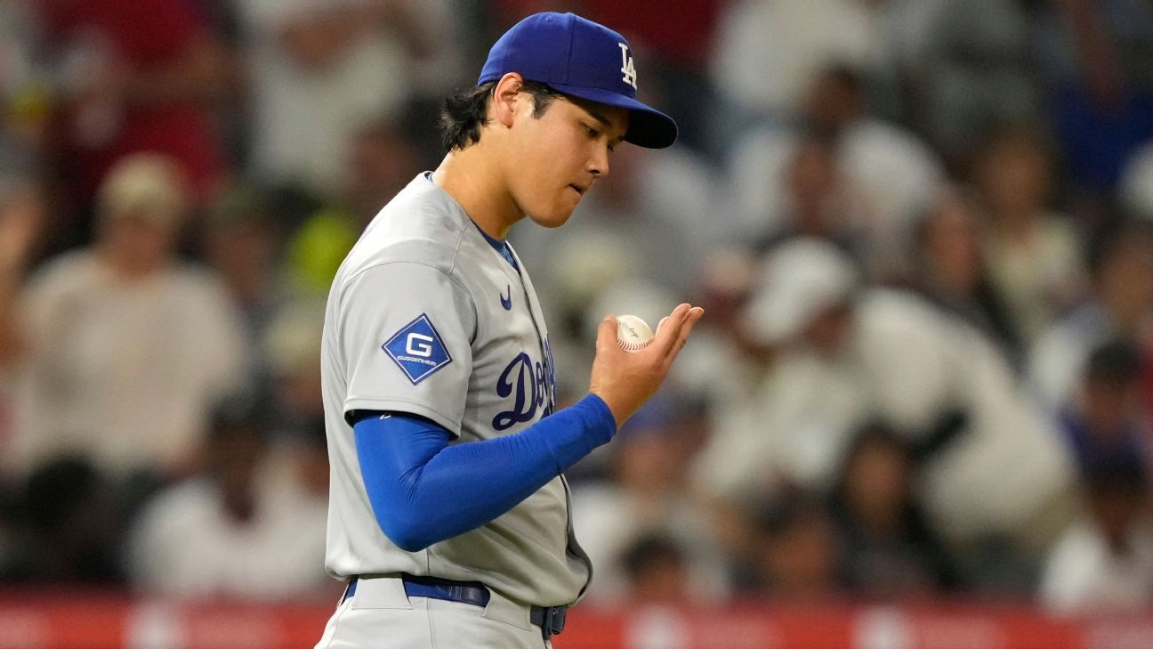 How Dodgers are managing Ohtani's ramp-up -- during a slump