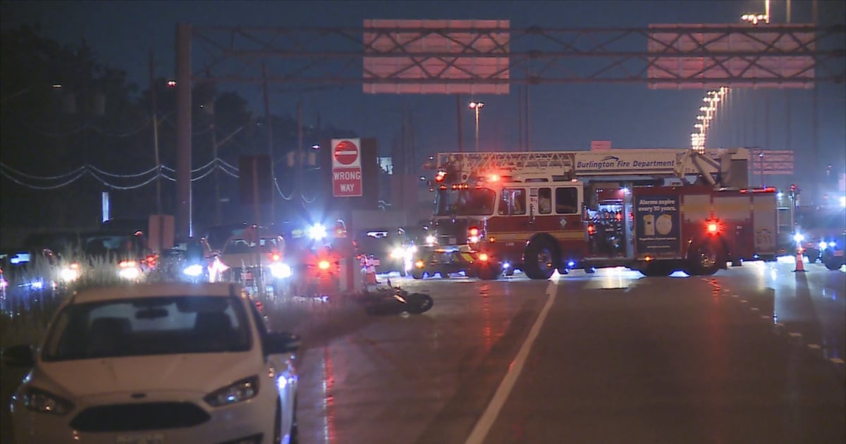 QEW Burlington crash temporarily closes highway