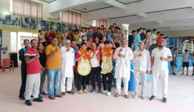 Asian medallists get grand welcome at Bhiwani Boxing Club