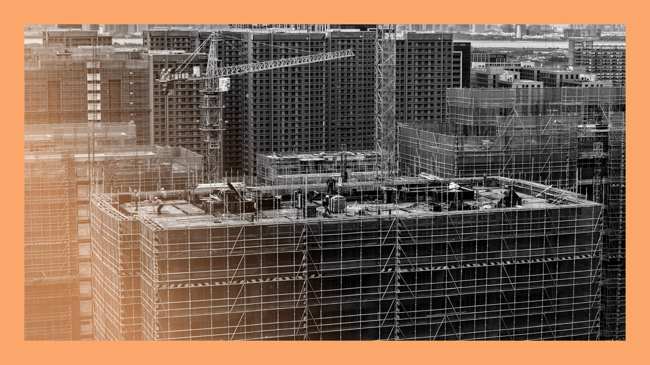 saving amid a property crisis