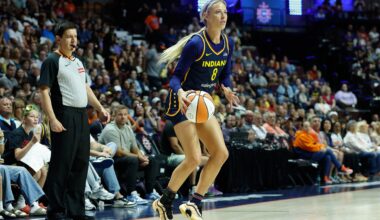 Fever's Sophie Cunningham Out for WNBA Season After Suffering Knee Injury vs. Sun