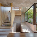 OF. Brutal Honesty Mountain House / OF. Studio - Interior Photography, Stairs, Wood, Concrete