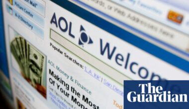 End of an era: AOL to discontinue its dial-up internet service after 30 years | US news