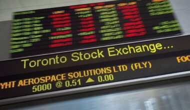 S&P/TSX composite up in late-morning trading, U.S. stock markets mixed