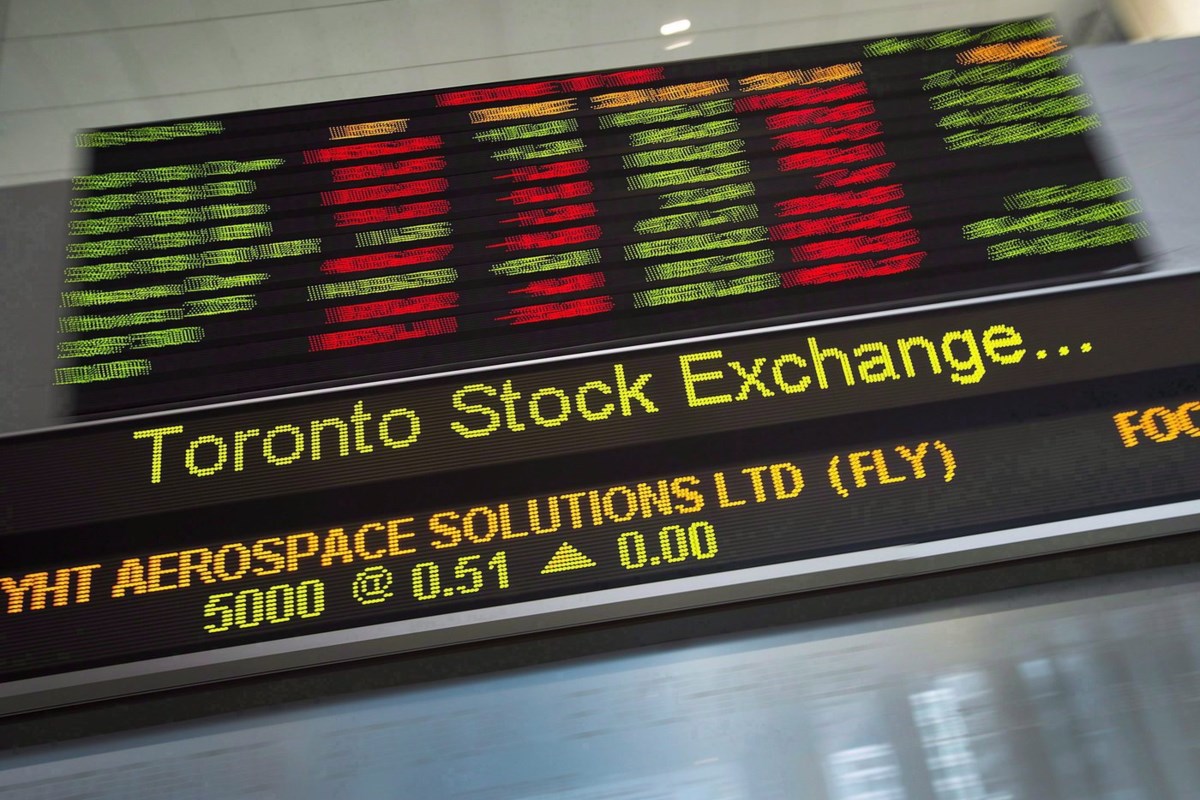 S&P/TSX composite up in late-morning trading, U.S. stock markets mixed