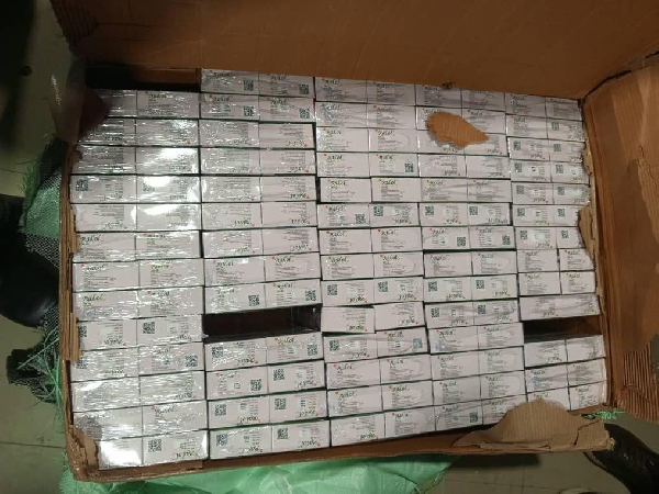 FDA intercepts GH¢11.5m worth of tapentadol tablets at Kpoglu border