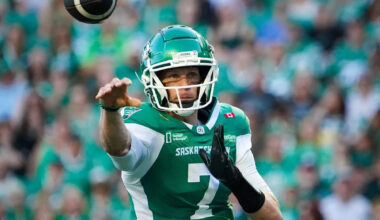 Who's better this CFL season — Mitchell or Harris?