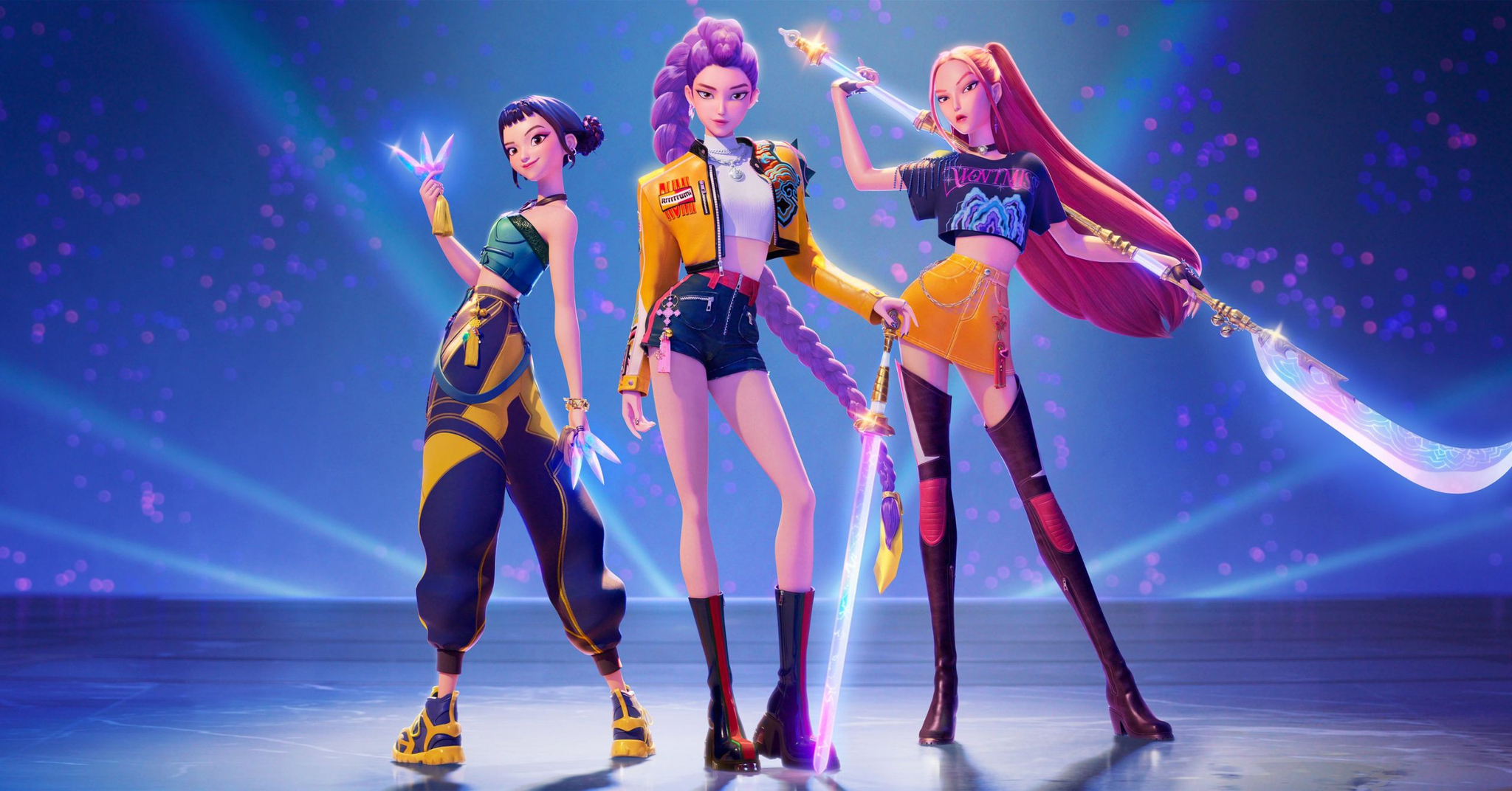 A still from Netflix's ″KPop Demon Hunters″ [NETFLIX]
