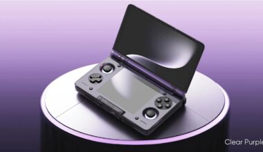 Ayn reveals a Nintendo DS-style handheld that comes in the classic Game Boy Color purple
