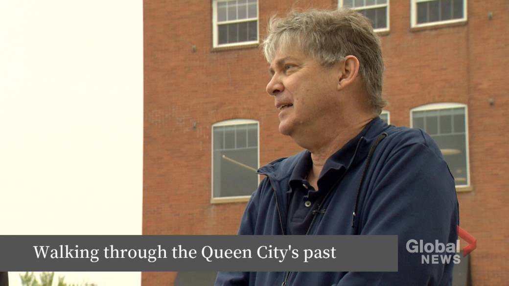 Click to play video: 'Roughriders fan turns into urban historian'
